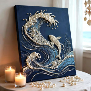 YIYUXUAN | DIY Creative Pearl Art Home Decor Wall Art