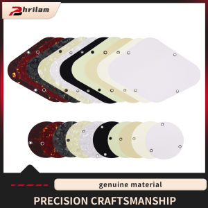 Two-pack (one large one small)   LP Style Guitar Back Plate Control Switch Cavity Cover 10 Colors Available