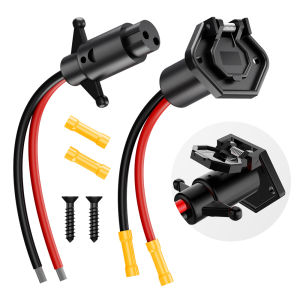 Ổ Cắm Động Cơ Kéo 10 Dây 12V-24V Tương Thích Với Phụ Kiện Thuyền Kết Nối Nhanh Minn Kota