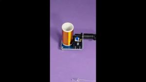 Mini Tesla Coil Kit BD243 DIY Electronics Project Kit Hand Soldering Practice Parts Magic Props Electronic DIY Hobby