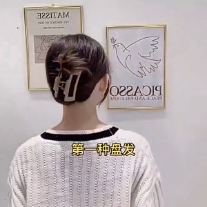 Korea Fashion Hair Clip Korean For  Women Girls Square Hairpins Fashion Hair Accessories