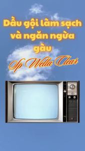 Dầu gội và hấp dầu SP WELLA CLEAR làm sạch gàu da đầu chính hãng