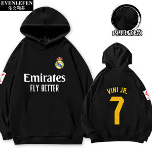 Fleece-Lined Pullover Hooded EvenLefen Football Jersey for Men and Women Casual Spring Fall Winter Youth Popular Style
