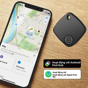 Thiết Bị Định Vị Thông Minh GPS Bluetooth Chống Thất Lạc Cho iPhone Google Hành Lý Thú Cưng Chìa Khóa Xe - Thiết Bị Định Vị Toàn Cầu Cho IOS & Android