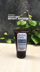 Makarizo Barber Daily Bright Radiance 100ml Pembersih Wajah Pria Mencerahkan Kulit XX398