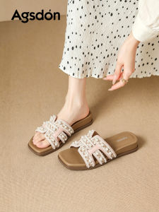Agsdon | Pink Thick Soled Flip Flops