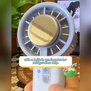 Refrigeration High Speed Cooling Fan Strong Wind Handheld Fan 100 Level Adjustable Turbo Fan