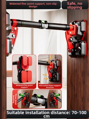 KDST | Indoor Wall-Mountable Door Pull-Up Bar Exercise Equipment