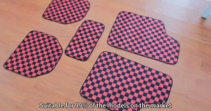 Premium Carpet Car Mat Anti-Slip Universal Automotive Floor Mats (5PCS) Car Floor Mat