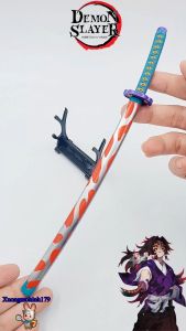 Mô hình sưu tầm Kimetsu No Yaiba Thượng Huyền nhất ma kiếm Kyokoku Kamusari thanh gươm diệt quỷ