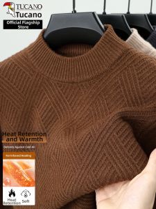 TUCANO | New Autumn Winter Thickened Mens Half Turtleneck Sweater