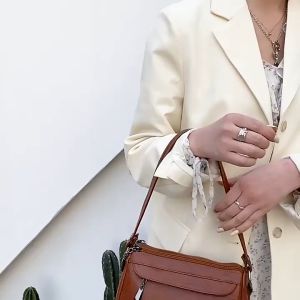 Túi xách nữ đeo vai nhiều ngăn GDN1989 KAO18 BAGU