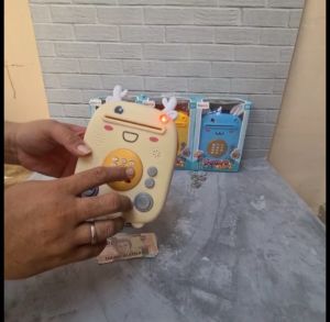 Mainan Anak Celengan Brangkas Money Safe Mini / Money Box Character Animal / Mainan Edukasi Anak