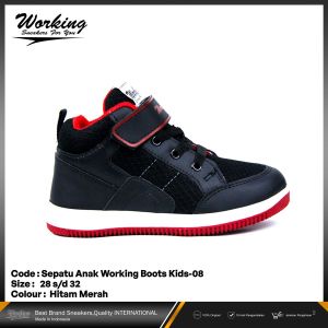 SEPATU SEKOLAH ANAK working KIDS - 08 sneakers anak sepatu casual sepatu keren anak