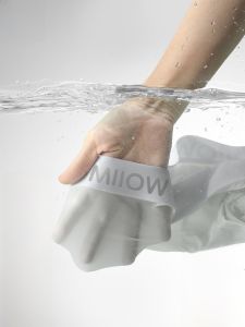 MiiOW | Quần lót nam Ice Silk MiiOW 2025 Quần lót nam mùa hè thoáng khí thoải mái kháng khuẩn quần lót nam quần lót nam