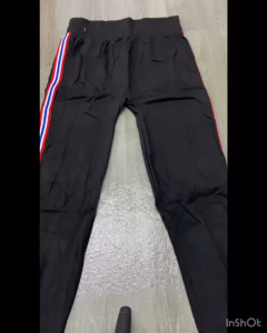 #2924 SELUAR LEGGING WANITA ADA GARISAN BERWARNA DITEPI
