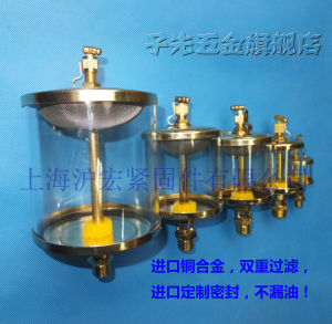 Acrylic Glass Oil Cup Needle Valve Type Lubrication Cup Industrial Oil Cup G1/4 G1/8 G3/8 Auto Repairing Tools Hardware