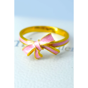 MJ Jewellery 916/22K Gold Ribbon Ring C111