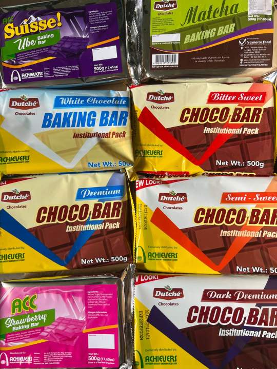 Dutche Chocolate Baking Bar 500g Lazada PH