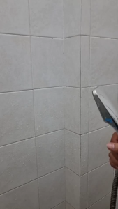 LIONESS Paket Kran Air Shower Kamar Mandi + HandShower Mini Kotak  Chrome Murah Komplite .