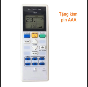 Remote Dùng Cho Máy Lạnh National Inverter Điều Khiển Điều Hòa Kèm Pin AAA