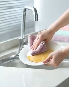 Kain Lap Dapur C225 Coral Fleece Microfiber Murah