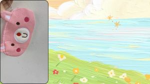 กระเป๋าเครื่องสำอางค์แบบกุญแจ ลายน่ารัก ทนทาน ราคาถูก