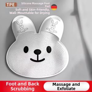 Foot Scrub Massage Bath Mat Anti-Slip Dead Skin Removal
