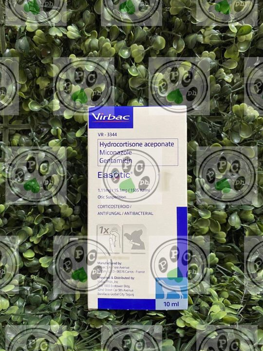 Virbac Easotic Ear Drops for Dogs 10ml All Life Stage Ear Drops