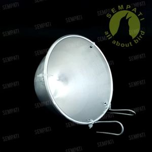 SEMPATI Tempat Makan Ayam Burung Unggas Cepuk Batok Stainless Almunium Alumunium Tempurung Besi Wadah Pakan Minum Bebek Sarang Bertelur Dll CPBS