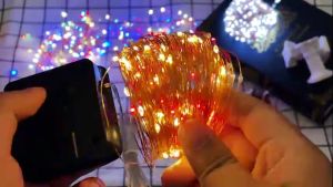 22M 200LED Solar Lights Solar Garden Light Christmas Lights Outdoor Fairy Lights LED Light String Waterproof for Christmas Garden Party Decoration Christmas Decoration