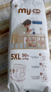 PHIÊN BÃN THAY THẾ BỈM Tã Quần Mijgo Đủ Size Bịch 50 Miếng Thấm Hút Khô Thoáng Size M -5XL