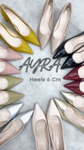 Viditi Ayra Heels 6 cm // Shoes // Sepatu Import Wanita // Hak Tinggi // Wedding // Wisuda // Seserahan // Hangout // Nikah // Sangjit // Prewed