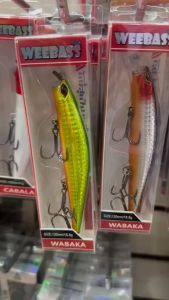 เหยื่อปลอม WEEBASS รุ่น WABAKA SINKING 120mm/18.8g เหยื่อปลัํก