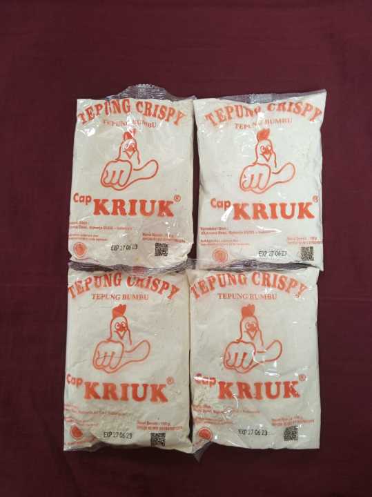 Tepung Crspy Cap Kriuk 1 Bal Isi 10 Pcs Lazada Indonesia