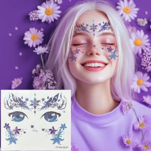 Hình Dán Tạm Thời Hình Giáng Sinh Dễ Thương Sơn Mặt Cho Đồ Dùng Tiệc Sinh Nhật Không Chống Nước Trang Trí Trang Điểm Dành Cho Độ Tuổi Từ 14 Trở Lên