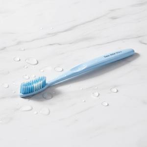 Adult Toothbrush Heads 5 Pack Soft Bristle Extended Widened Individual Wrapped for Outdoor Camping Oral Hygiene Use