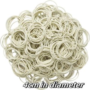 50g Colorful Elastic Rubber Bands Diameter 25/40/50mm School Office Home Industrial Package Rubber Band High Elasticity