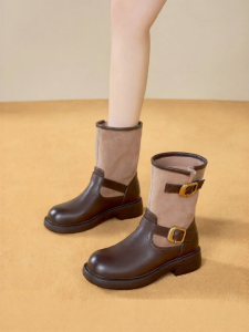 Josiny | Slimming Retro Chunky Heel Boots
