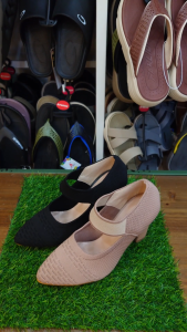 GF Shoe Knit Block Heel Mary Jane G 289-157