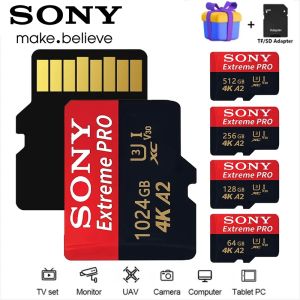 Original Sony Memory Card 1TB 512GB 256GB 128GB 2TB TF Micro Sd Card Class 10 Flash Card Memory Microsd for Samrtphone PC