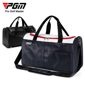 PGM YWB044 waterproof golf duffel clothing bag lightweight golf boston bag with shoe compartment
