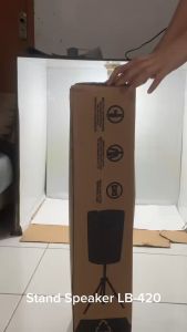 1 Pcs Stand Speaker LB 420 / Tripod Penopang Tatakan Speaker