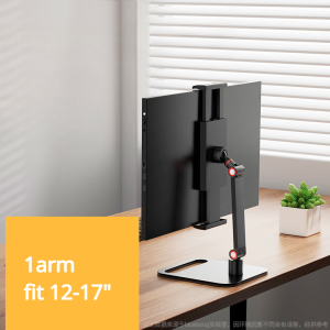 Portable Monitor Holder Tablet Stand Phone Holder Metal Bracket 13 14 15 16 17 Inch Universal Display Base Vesa 360 degree rotation Expandable Mount