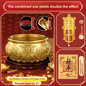 XINGYUE | Wealth Attracting Brass Treasure Bowl