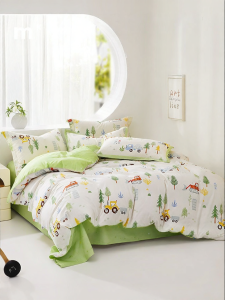MERCURY Kids | Antibacterial Infant Tencel Cotton Bedding Set 4pcs