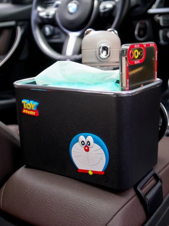 Filed Greenของพร้อมส่ง!!!กล่องใส่ของในรถ 2in1 วางแก้วน้ำในรถยนต์ ใส่ของ