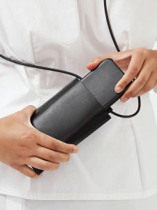 Vertical Leather Mobile Phone Bag Womens Crossbody Mini Lightweight Cowhide Mobile Phone Pouch New 2025 Small Bag for Phone