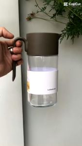 Bình đựng dầu LocknLock Oil Bottle 550ml tự động mở nắp có vạch chia dung tích CKO208