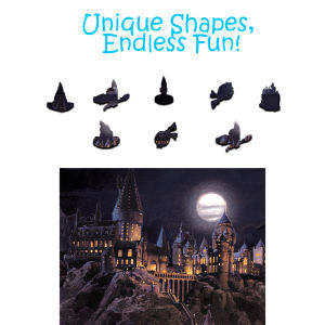 Crafthub Harry Potter - Boats To Hogwarts Wooden Jigsaw Puzzle Board Games | Large size w/ 139 jigsaw pcs